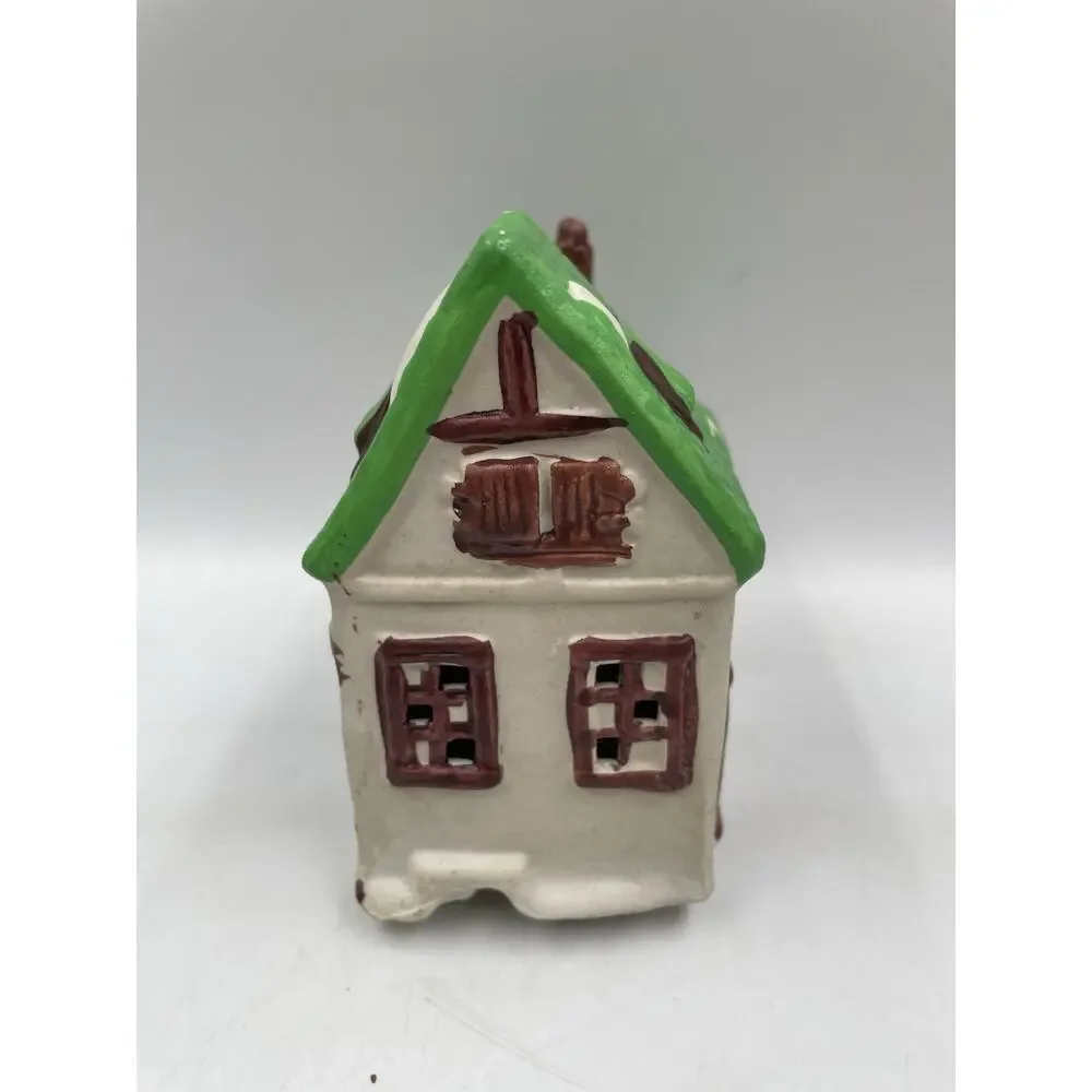 Vintage House Cabin Christmas Village